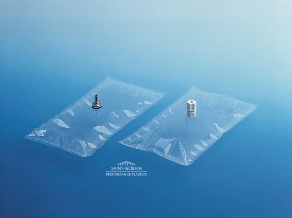 Probenbeutel, PVDF, mit Ein/Aus-Ventil