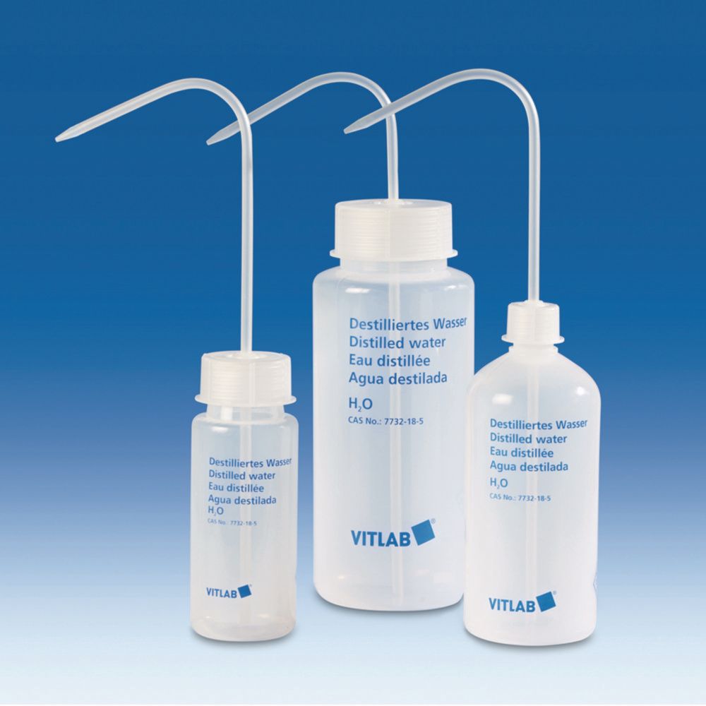 Spritzflaschen mit Aufdruck, PE-LD