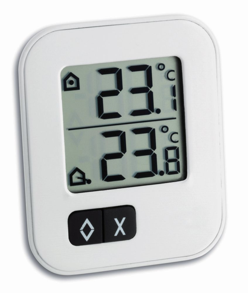 Digitales Min./Max. Thermometer mit Außensensor MOXX
