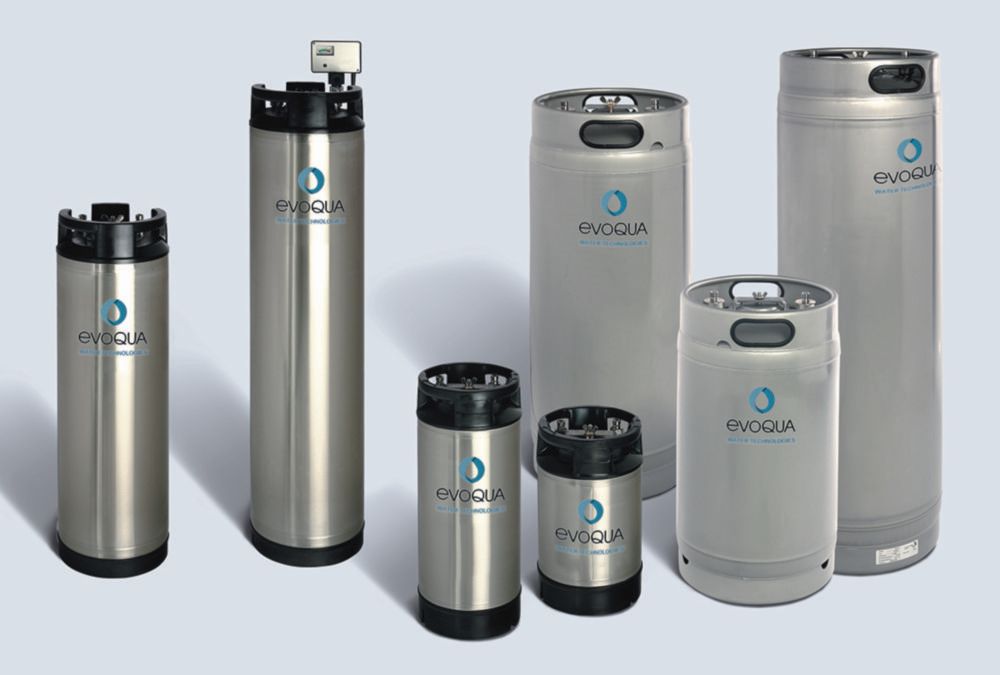 Ionenaustauscher aus Edelstahl (V4A), Mischbettharz