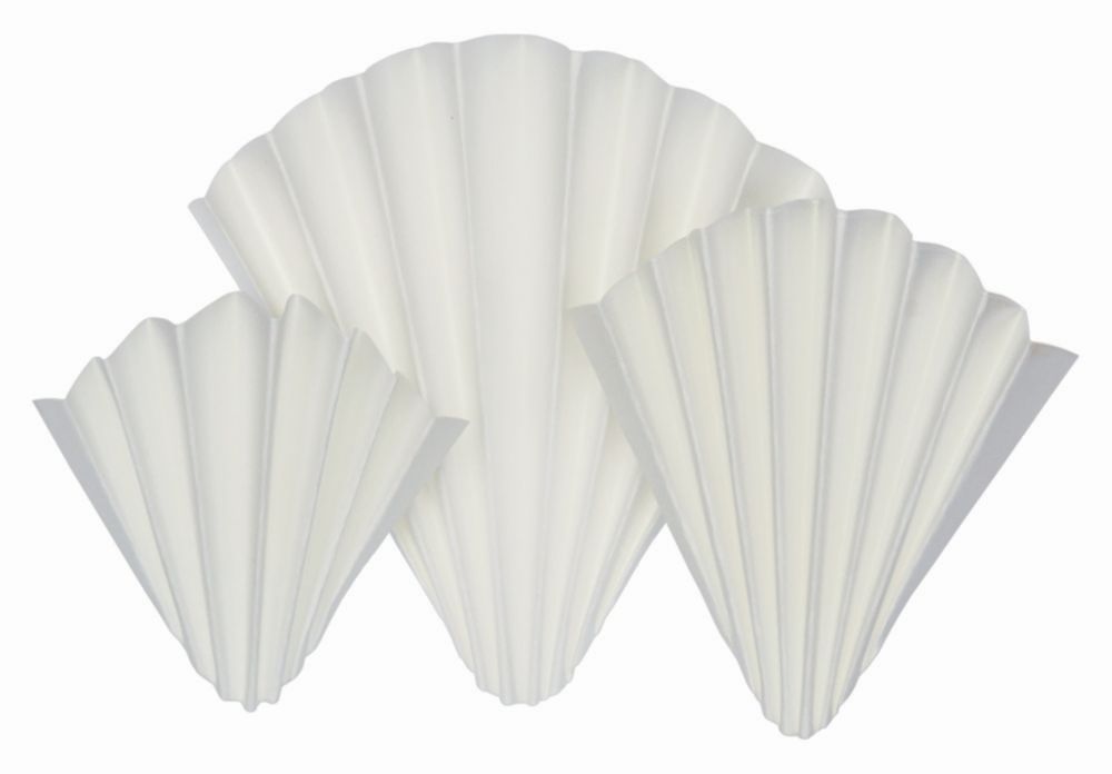 Filtrierpapiere Typ MN 615 1/4, qualitativ, Faltenfilter