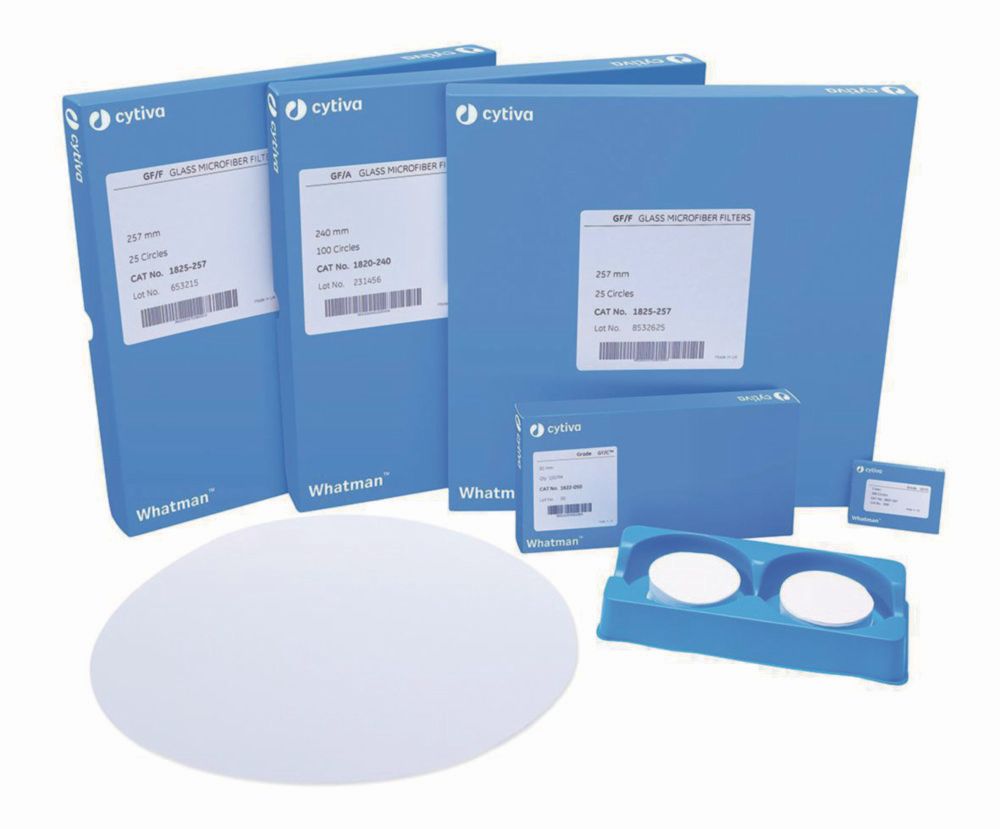 Glasfaser Filter Typ GF/A, Rundfilter