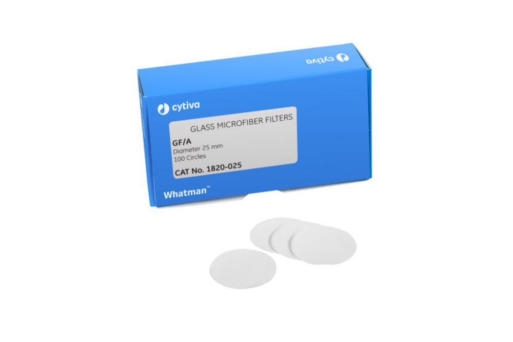 Glasfaser Filter Typ GF/A, Rundfilter