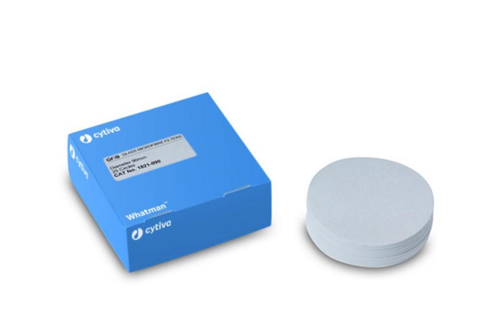 Glasfaser Filter Typ GF/B, Rundfilter