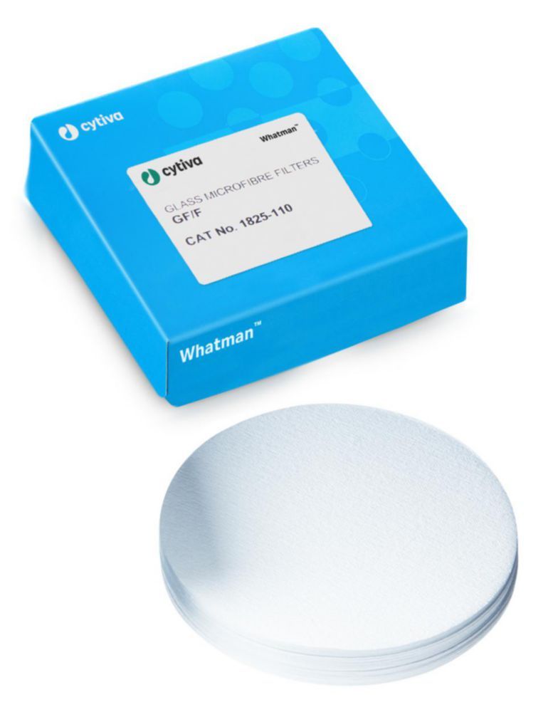 Glasfaser Filter Typ GF/F, Rundfilter