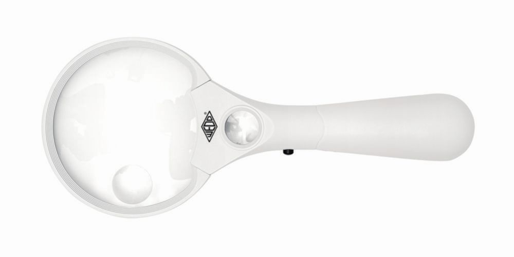 Handlupe mit Beleuchtung, LED