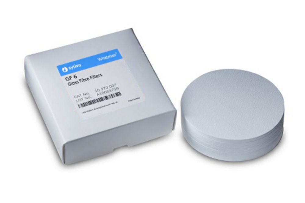 Glasfaser Filter Sorte GF 6, Rundfilter