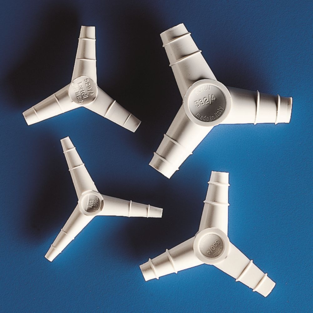 120° Schlauchverbinder, dreischenkelig, PP