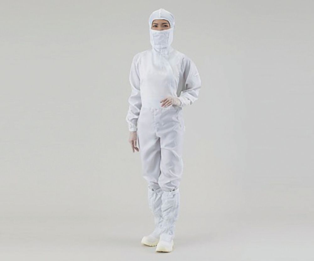 Overall f&uuml;r Reinraum ASPURE, Polyester, mit Stifttasche