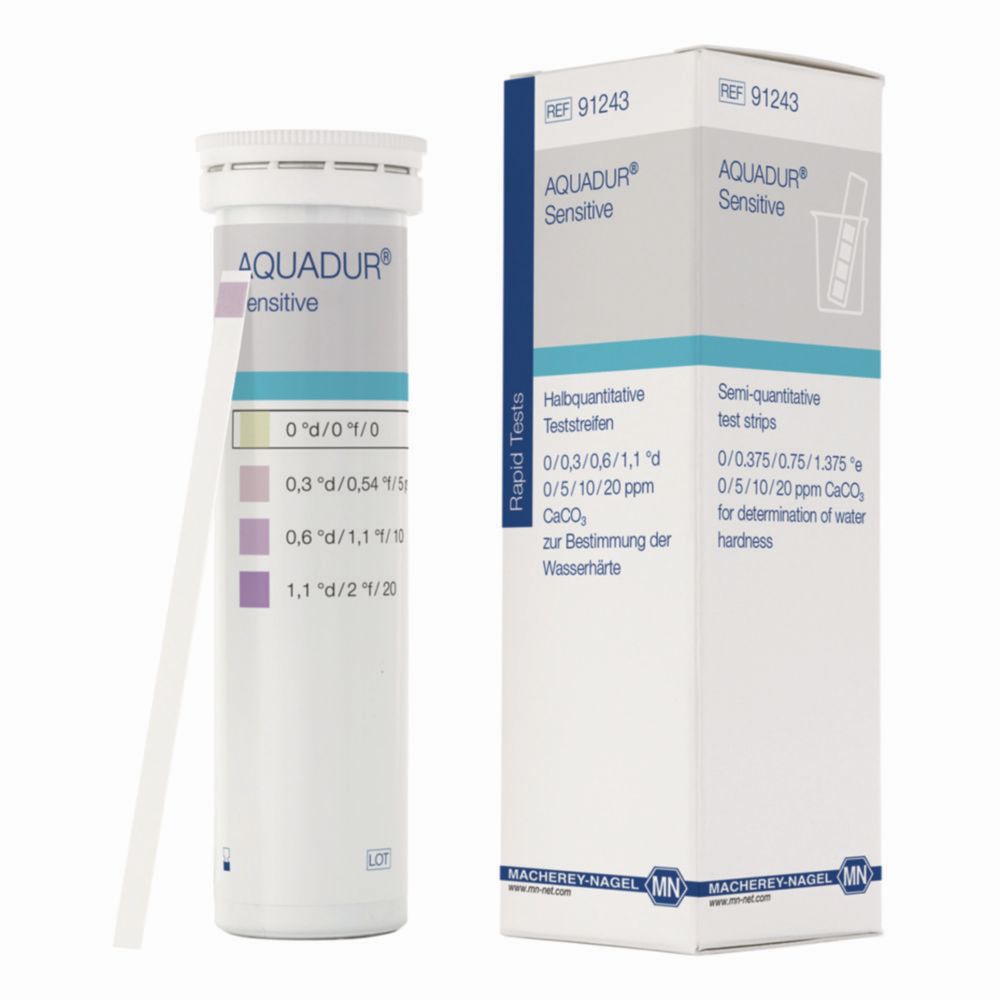 Wasserhärte Teststäbchen AQUADUR<sup>®</sup>