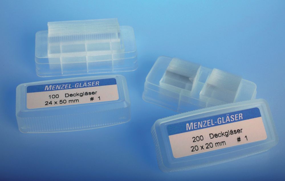 Deckgläser, rechteckig