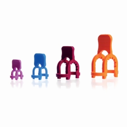 Schliffklemmen KECK, POM, f&uuml;r Kugelschliffe