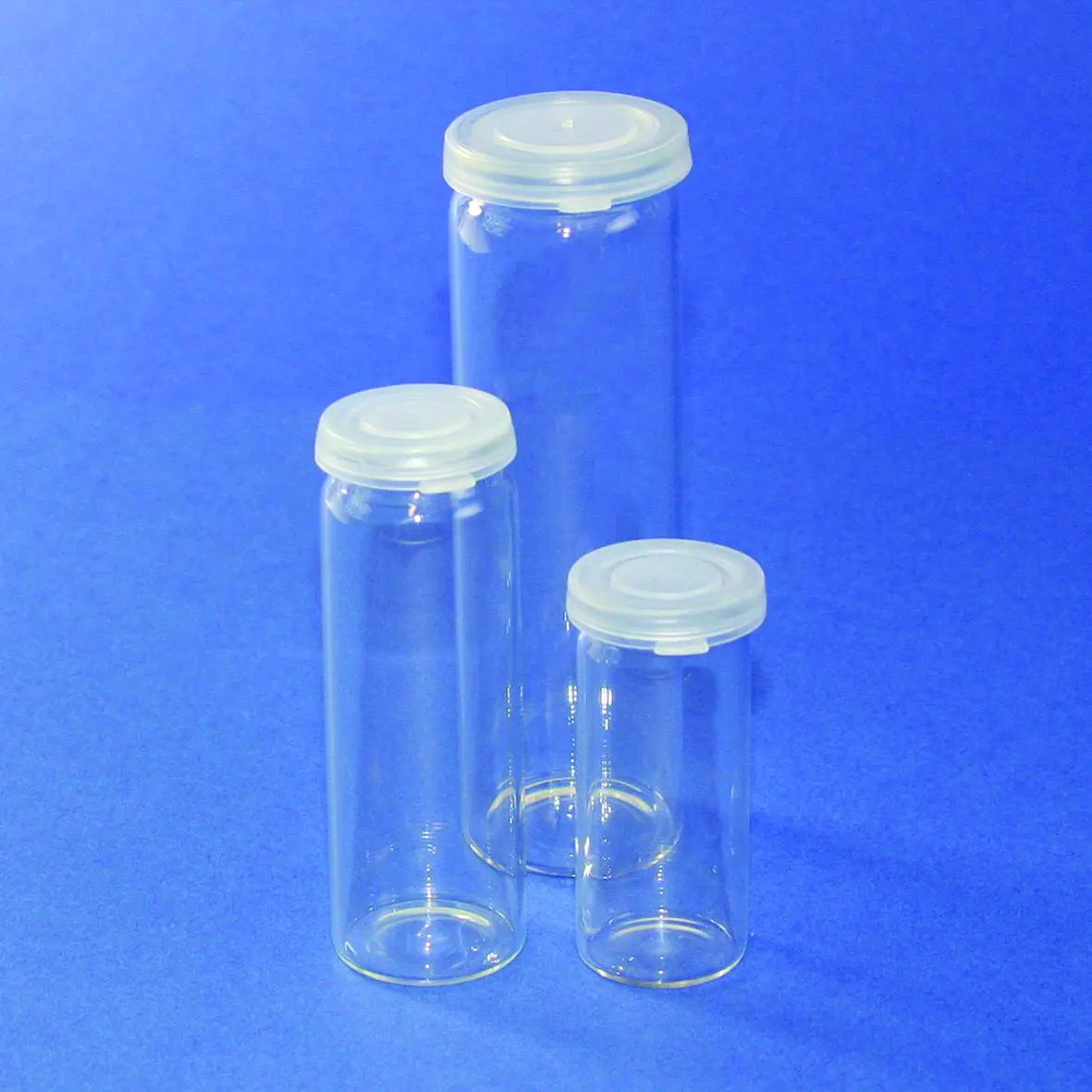 Rollrandgläser, Kalk-Natron-Glas, mit Schnappdeckel PE|Terramak